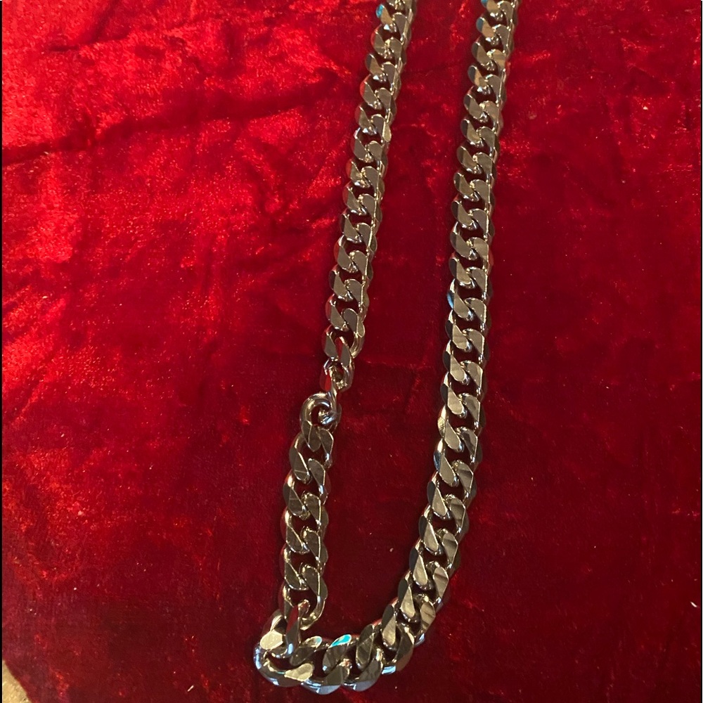 26” CUBAN CURB STEEL NECK-CHAIN NEW !!!
